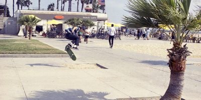 Spanky Hits Venice Beach to Recreate an Iconic Natas Photo for Monster Children