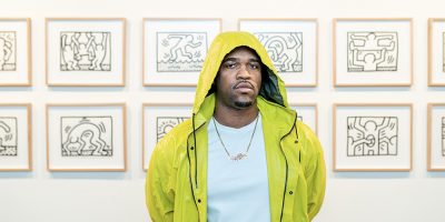 Sotheby’s Talks Art With A$AP Ferg for Keith Haring Auction