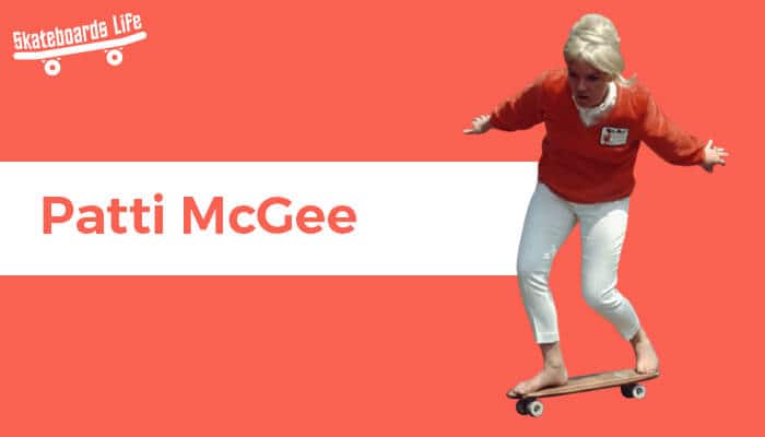 Patti McGee Skateboarder