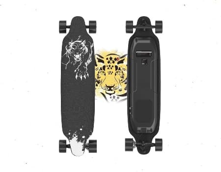 Electric Skateboard, 400W Brushless Motor Electric Skateboard with Remote