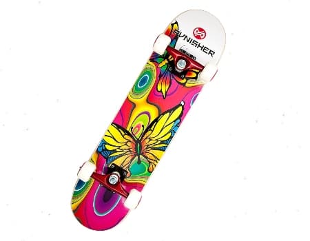 Punisher Skateboard Butterfly