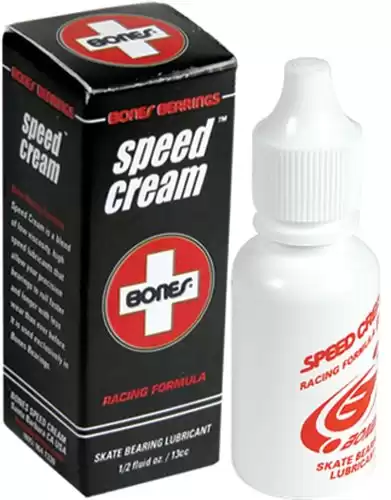 Bones Speed Cream Skate Bearing Lubricant - 2 X's 1/2 oz Bottles = Total 1 oz