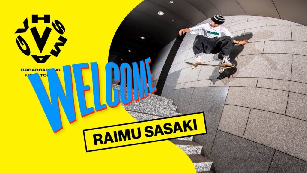 XLarge Welcomes Raimu Sasaki to the Team