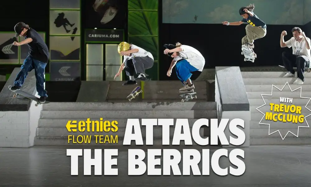 The Etnies Flow Team at The Berrics w/ Trevor McClung
