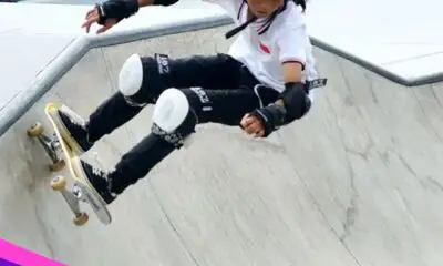 Chinese Skateboarder Cui Chenxi bags gold at the 19th Asian Games
