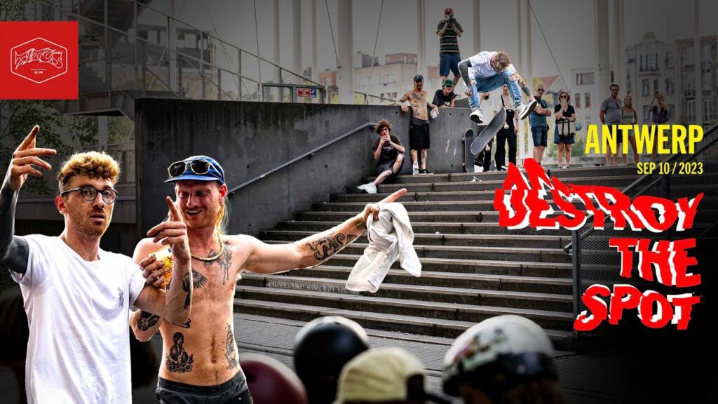 Titus Destroy the Spot Goes to Antwerp, Belgium