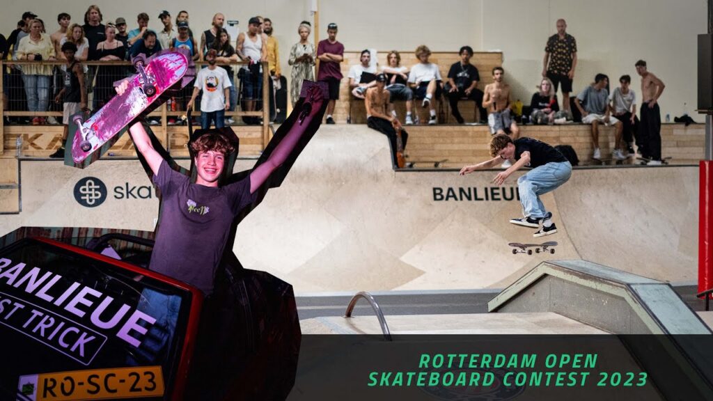 Watch the Highlights of the Rotterdam Open Skateboard Contest