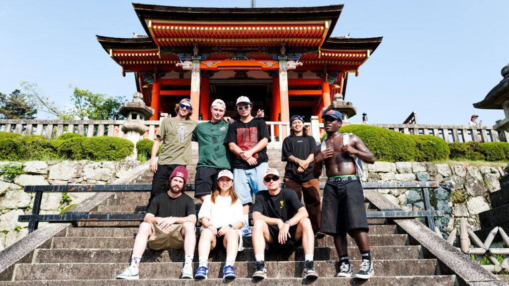 The Red Bull Squad Skates Japan