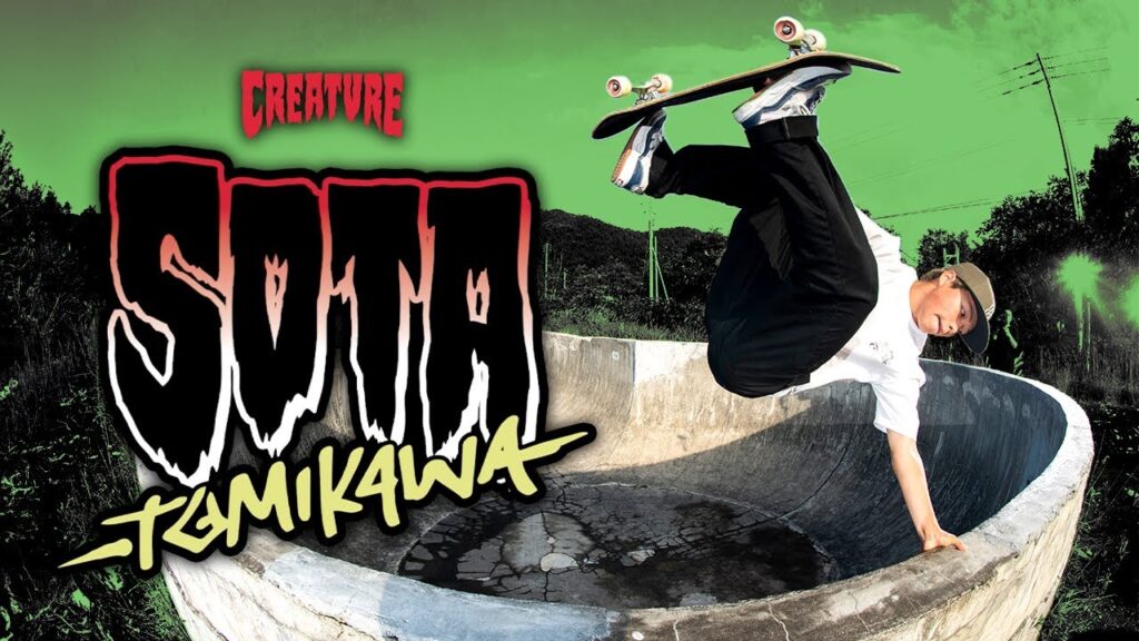 Sota Tomikawa for Creature Skateboards